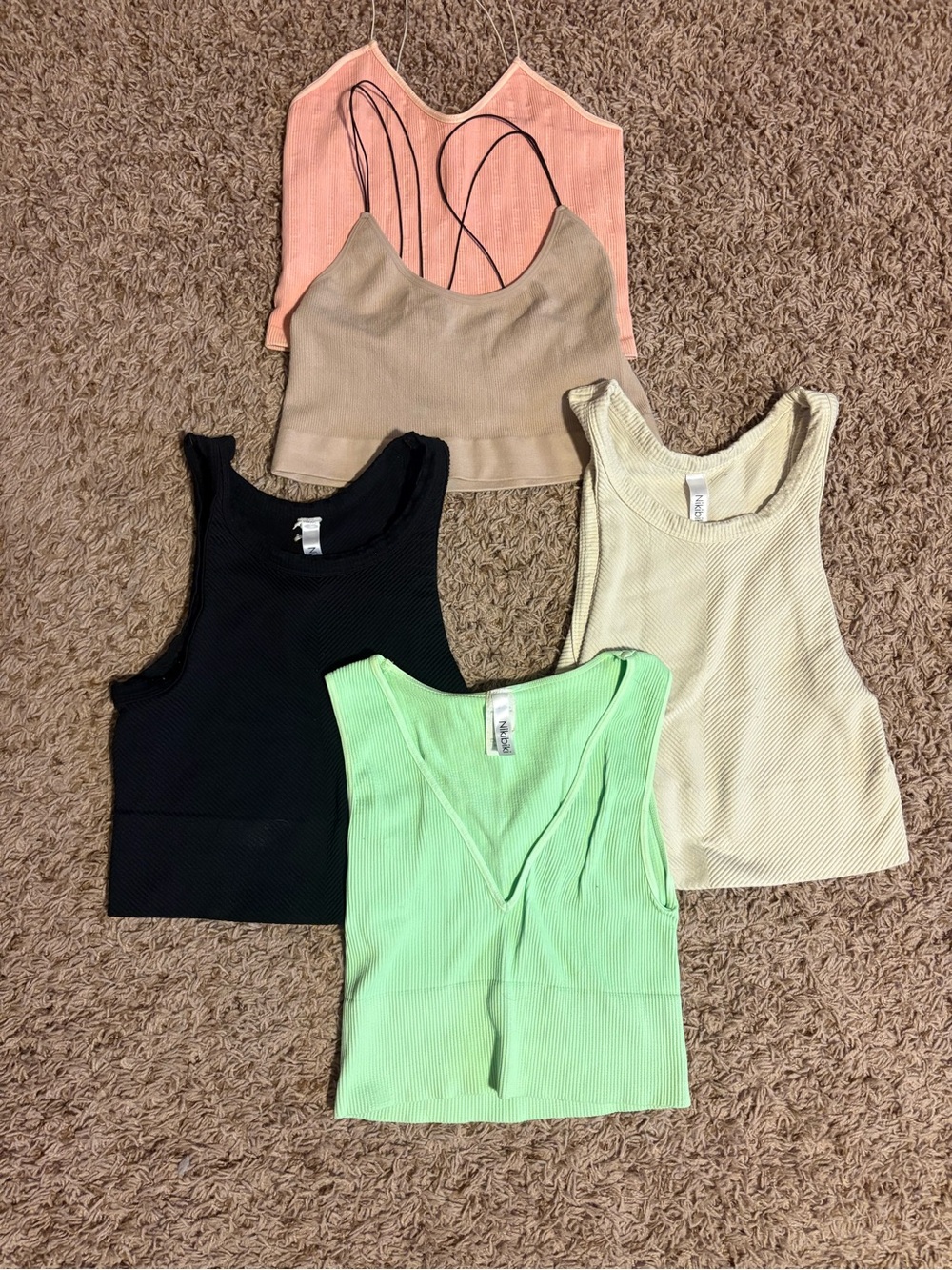 Nikibiki Multi-Colored Tank Top Bundle